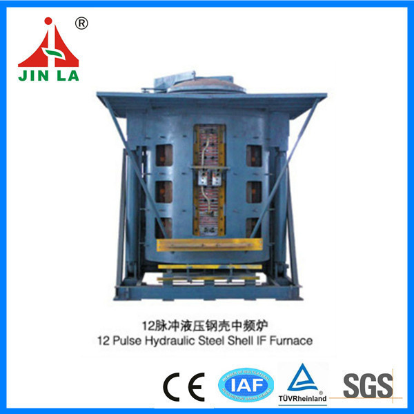 Kgps 12 Pulse Hydraulic Steel Shell If Furnace