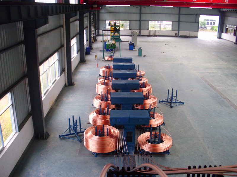 Copeer Rod Upcasting Continuous Casting Machine for Oxygen Free Copper Rod with Furnace