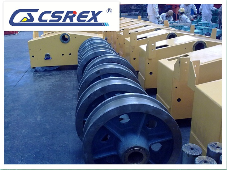 42CrMo4 Cast Steel Crane Wheel