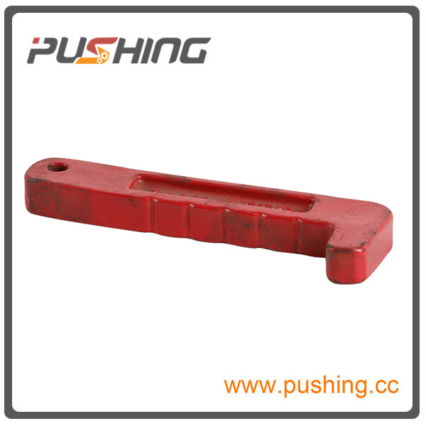 The Red Painted Forging Parts