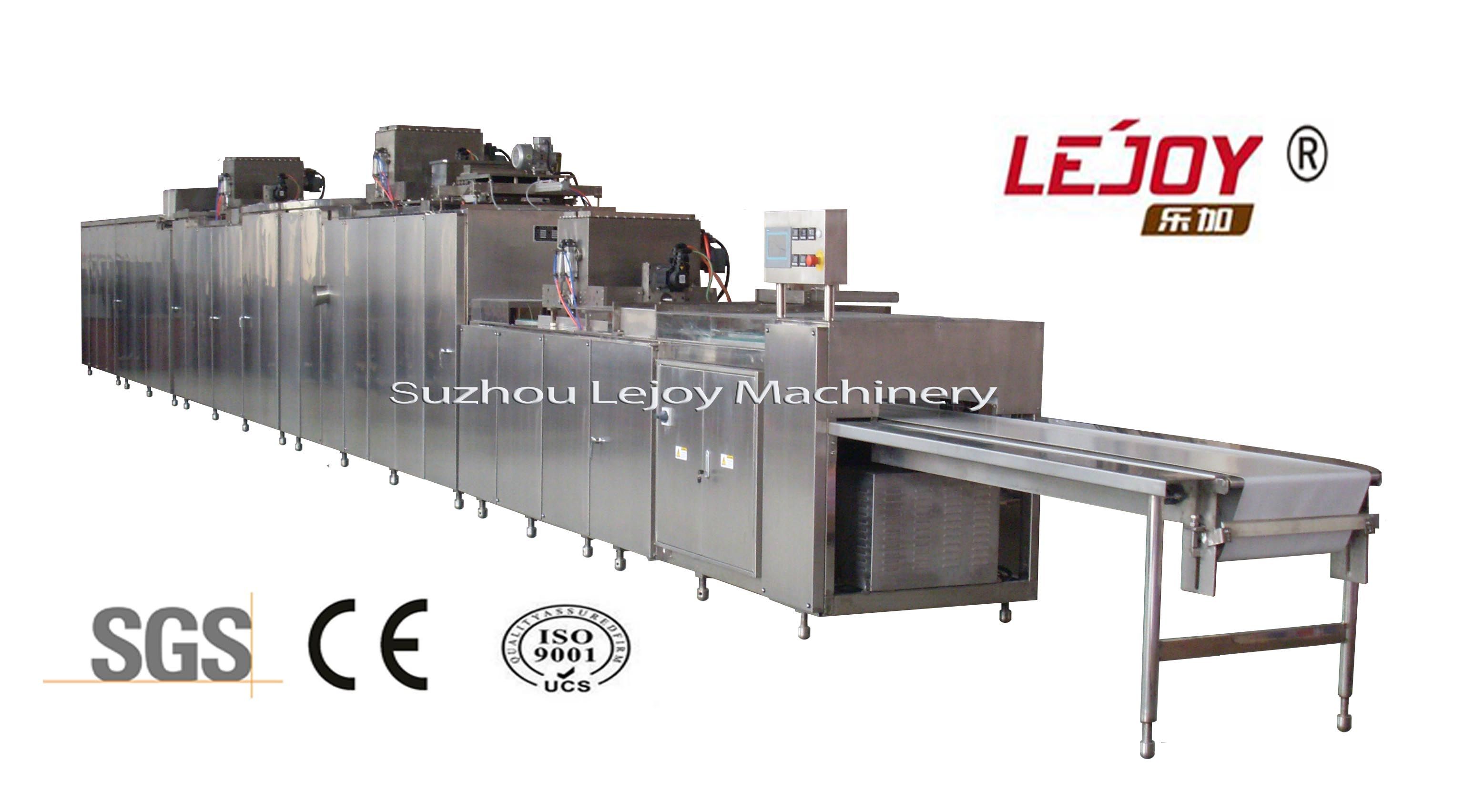 Chocolate Machine Chocolate Moulding Line (3-steps depositing)
