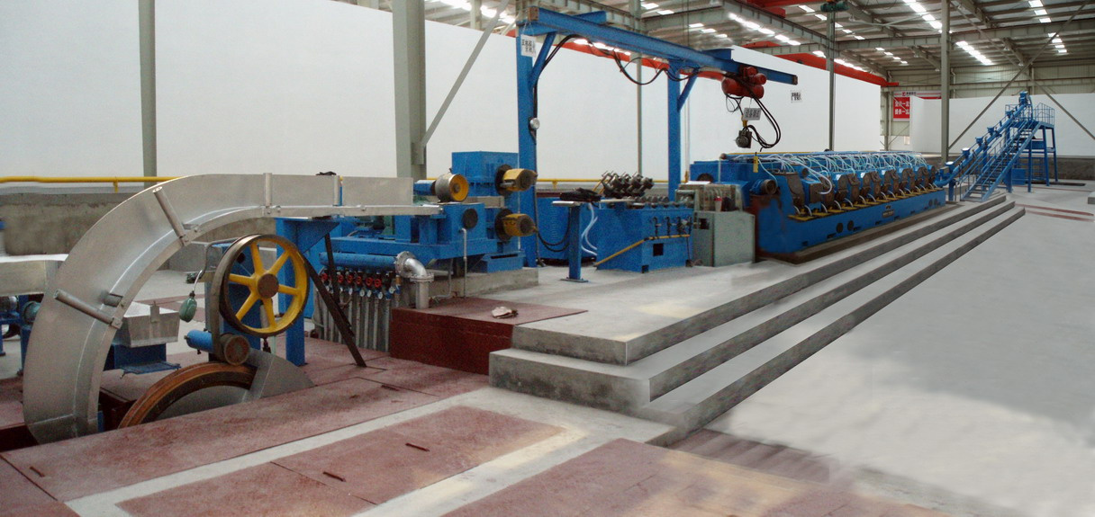 Aluminum or Aluminum Alloy Rod Continuous Casting and Rolling Line (UL+Z-1600+255/14)