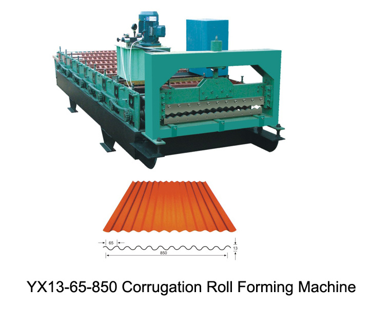Corrugated Sheet Roll Forming Machine (ZY13-65-850)