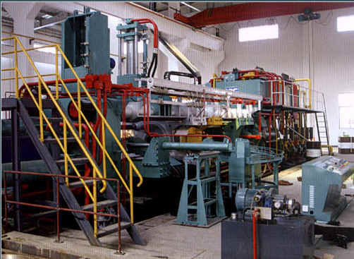 Copper Profile Double-Acting Positive and Negative Extrusion Press