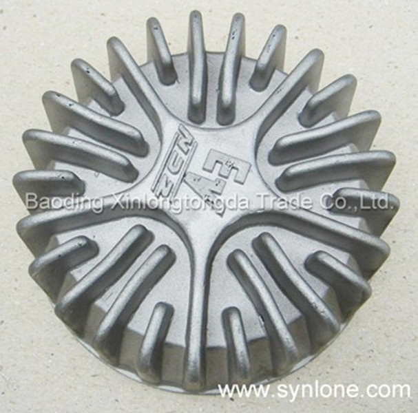 Iron Sand Casting with Marks on The Bottom