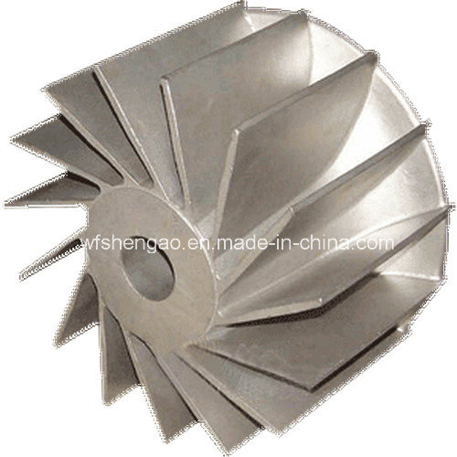 OEM Sand Iron Steel Casting Pump Impeller for Auto Parts