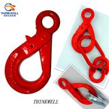 Grade80 Forged Alloy Eye Self-Locking Safety Hook