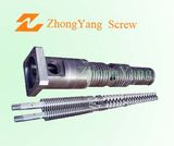 Bimetalic Screw Barrel for Film Blowing Machine PP PE LDPE HDPE