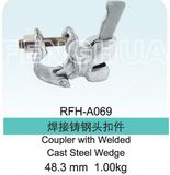 Coupler with Welded Cast Steel Ledger End