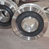 Cast Steel Crane Wheel on Rail