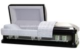 18 Gauge Steel Royal Ebony Casket for USA