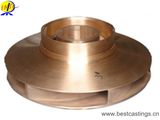 OEM Custom Water Pump Brass Impeller