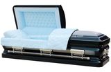 Sapphire Urn Corner 18 Ga Steel Casket