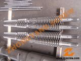 Conical Twin Screw Barrel for Plastic Extruder