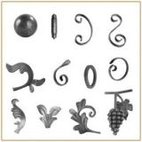 Wrought Iron Scrolls, Panels