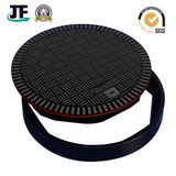 OEM Ductile Cast Iron Casting Manhole Cover for Lockable Manhole