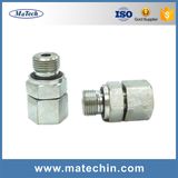 Precisely Threaded Aluminium Casting for Square Pipe Fittings