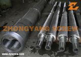 Long Working Life for Recycled PVC Bimetallic Conical Twin Screw and Barrel