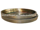 Big Size Carbon Steel Forged Ring Gear