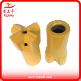 T45 Threaded Long Hole Drilling Cross Button Bit