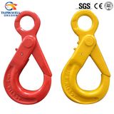 Forged Alloy Steel Self Locking G80 Eye Safety Hook