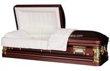 Sahara Franklin Bronze 18 Gauge Steel Metal Casket