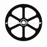 OEM Flywheel Bicycle Fitness Equipment Flywheel of Grey Iron Casting