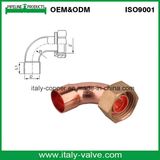 ANSI B16.22 Quality Copper U Fitting with Brass Cap /Copper Connector (AV8009)