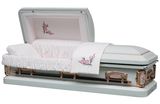 18 Gauge Steel Carnation Empress Casket