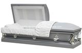 20ga Steel Earl Silver Casket