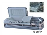 18ga Blue Steel Casket for Funeral (FC-CK047)