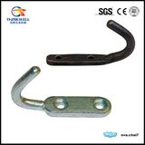 Zinc Plated Forged J Rope Hook with Blunt End