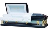 Blue God's Care 18 Ga Steel Casket