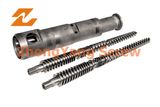 Twin Conical Screw Barrel 80/156 Double Screw Barrel