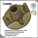 Formwork Wing Nut with Color Zinc-Plated Surface