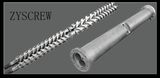 Nitrided Extruder Conical Double Screw and Cylinder