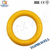 Forging Yellow Painted Alloy Steel Sling Round Weldless Ring