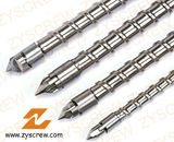 Bimetallic Injection Screw Barrel Injection Molding Screw for Plastic Machine