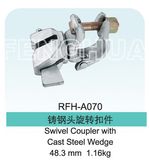 Swivel Coupler with Cast Steel Wedge