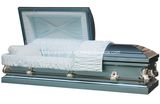 Galaxy Blue 20ga Steel Casket