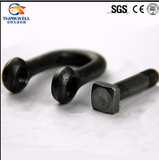 Black Painted Forging Steel Dee Type Trawling Shackle