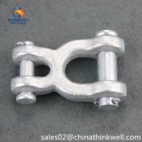 Steel Chain Connector S-247 X Type Double Clevis Link