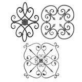 Wrought Iron Rosette