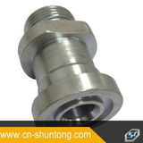 Hydraulic Metric Male to Light Flange