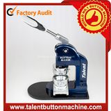 Compact & Lightweight Interchangeable Mold Button Making Machine Sdhp-N1