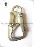 European Forged Self Locking Zinc Plated Snap Hooks