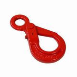 Drop Forged G80 Eye Type Self-Lock Safety Hook (SM8-012)