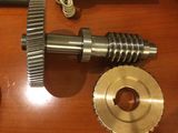 CNC Machining Worm Gear and Worm Shaft